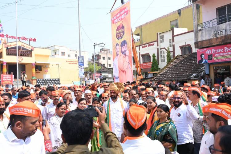 माजी उपमहापौर शरद बोऱ्हाडे यांच्यासह ग्रामस्थांची भावना - मोशी परिसराच्या विकासाला चालना म्हणून आमची साथ 