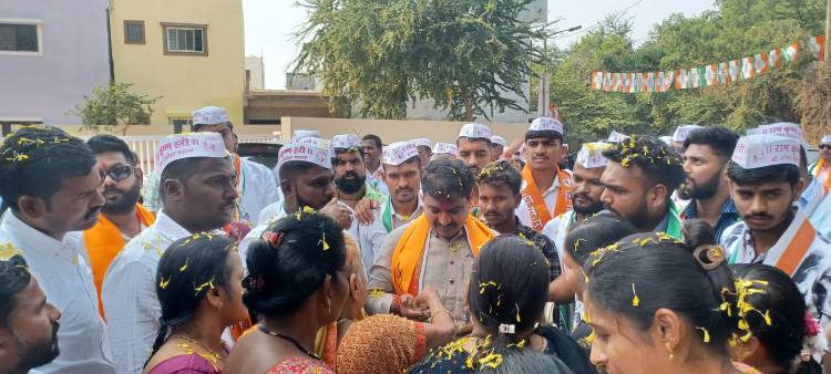 नागेश्वर महाराजांच्या मंदिरासमोर शड्डू ठोकणाऱ्या महेश लांडगे यांच्यावर टीकास्त्र .
