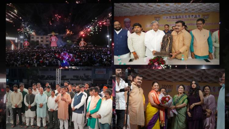 नगरसेवक संदीप बाळकृष्ण वाघेरे आयोजित भव्य रावण दहन व मनोरंजन कार्यक्रम उत्साहात संपन्न!